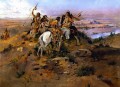 indians discovering lewis and clark 1896 Charles Marion Russell
